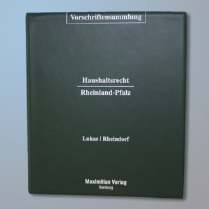 Lukas/Rheindorf, Haushaltsrecht Rheinland-Pfalz